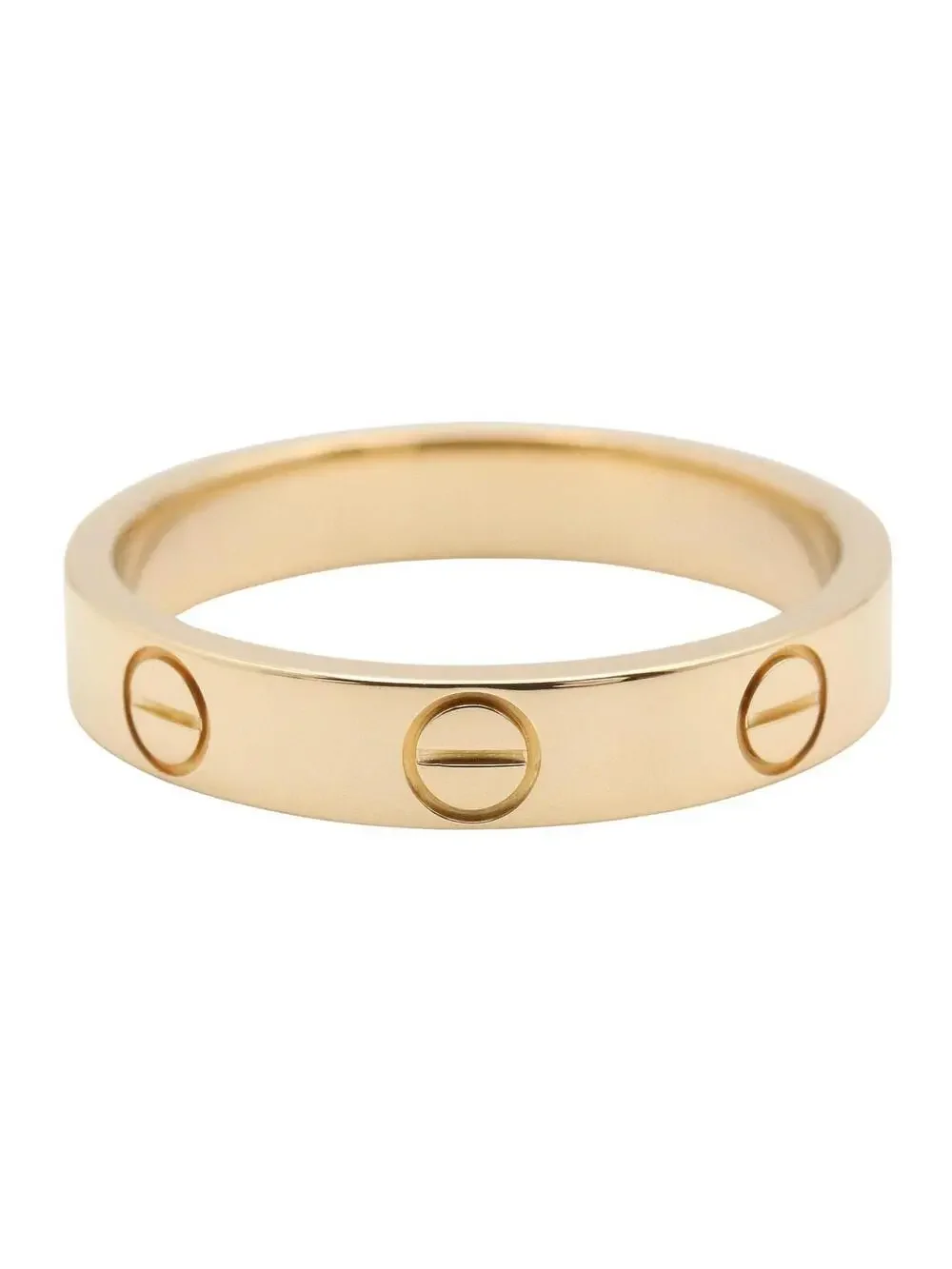 Cartier Mini Love Ring 18Kyg Yellow #282694C13B - Picture 3 of 8